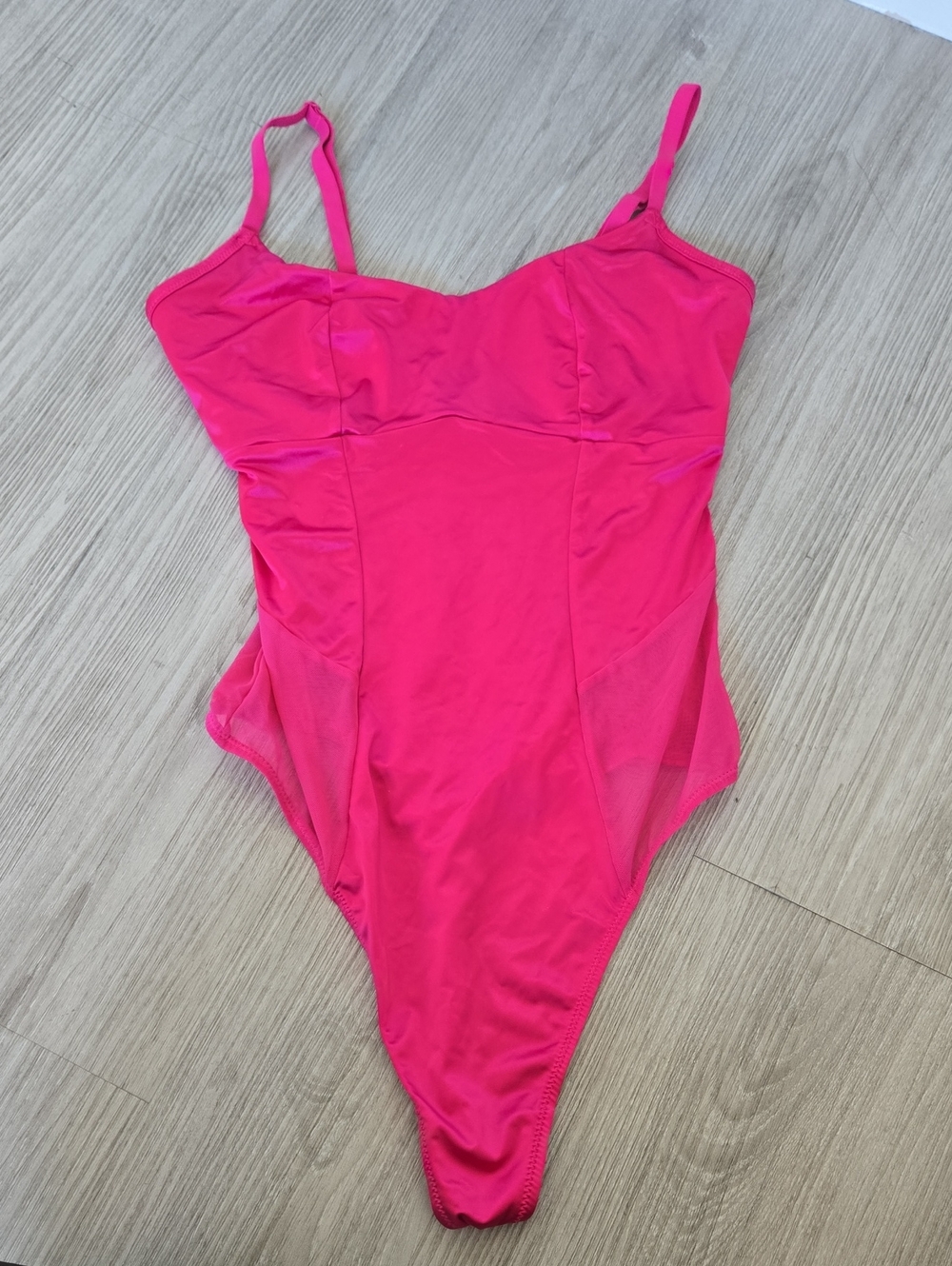 Hot Pink One-Piece Swimsuit